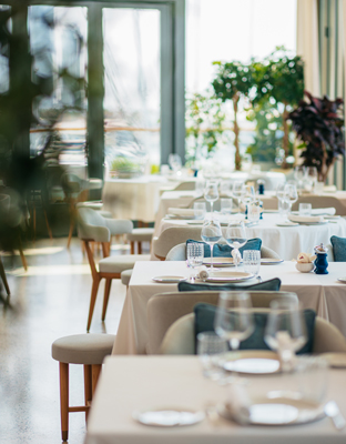 Fine dining seafood, Italian restaurant